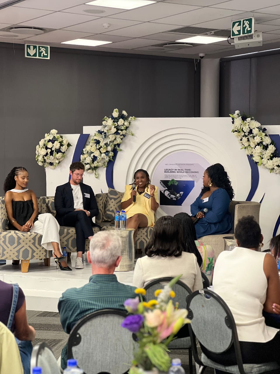 Ceo Lebo Khunou at legacy table