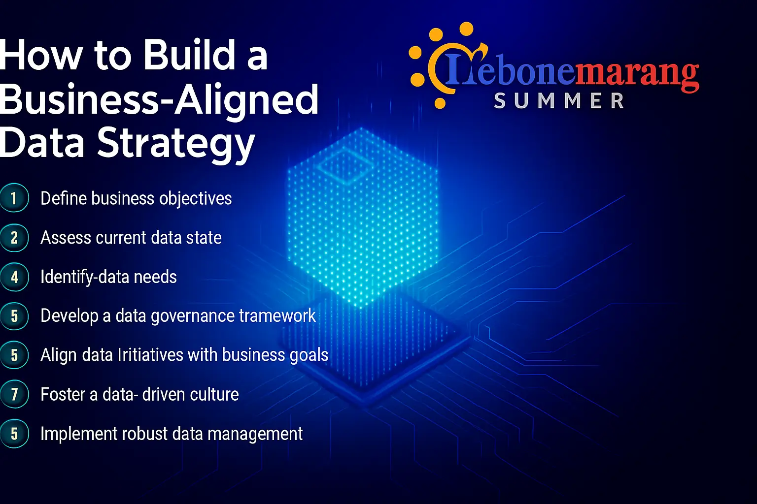 How to Build a Business-Aligned Data Strategy