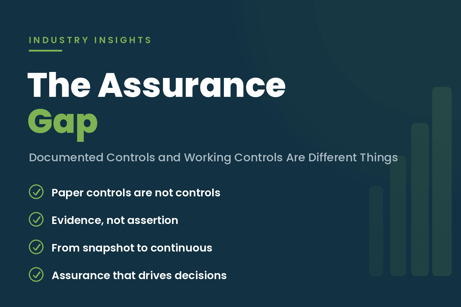 The Assurance Gap featured image